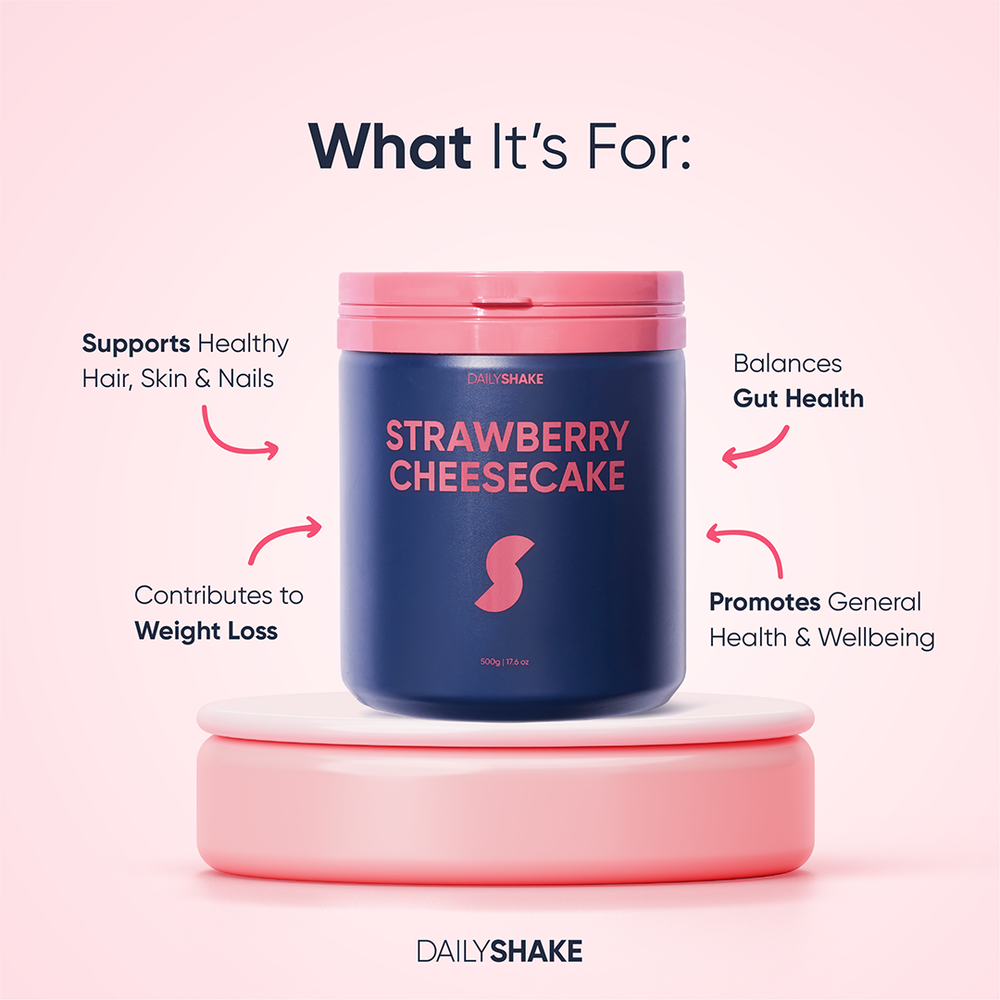Strawberry Cheesecake meal replacement shake 6