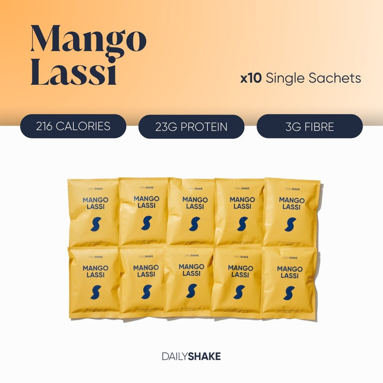 Mango Lassi Meal Replacement Sachets – 10 Pack