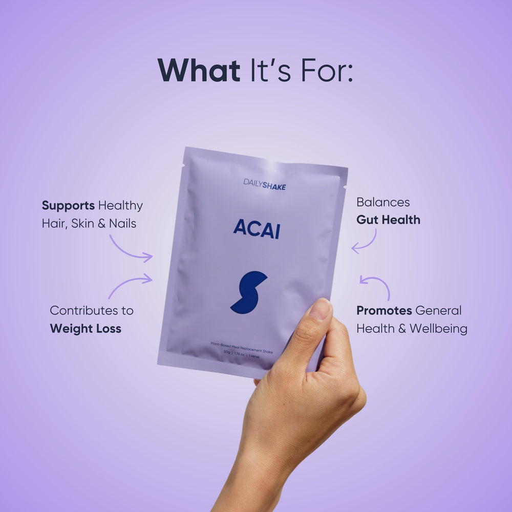 Açaí meal replacement sachets 3