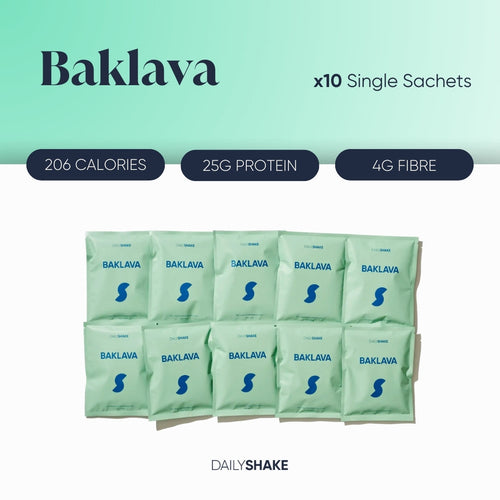 Baklava meal replacement sachets 1