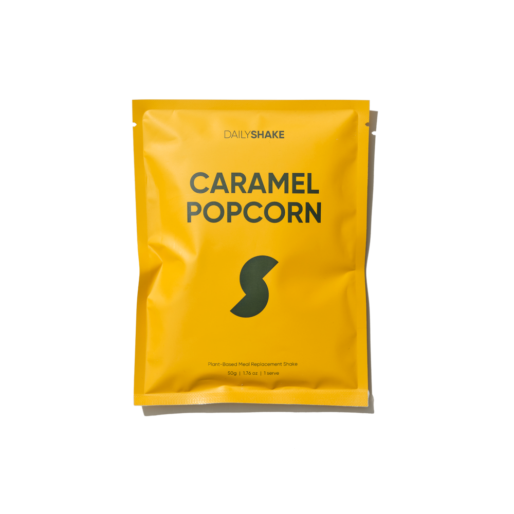 Caramel Popcorn meal replacement sachets 4