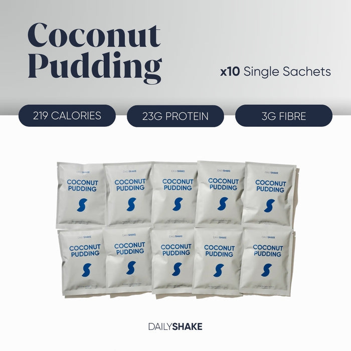 Coconut Pudding meal replacement sachets 1