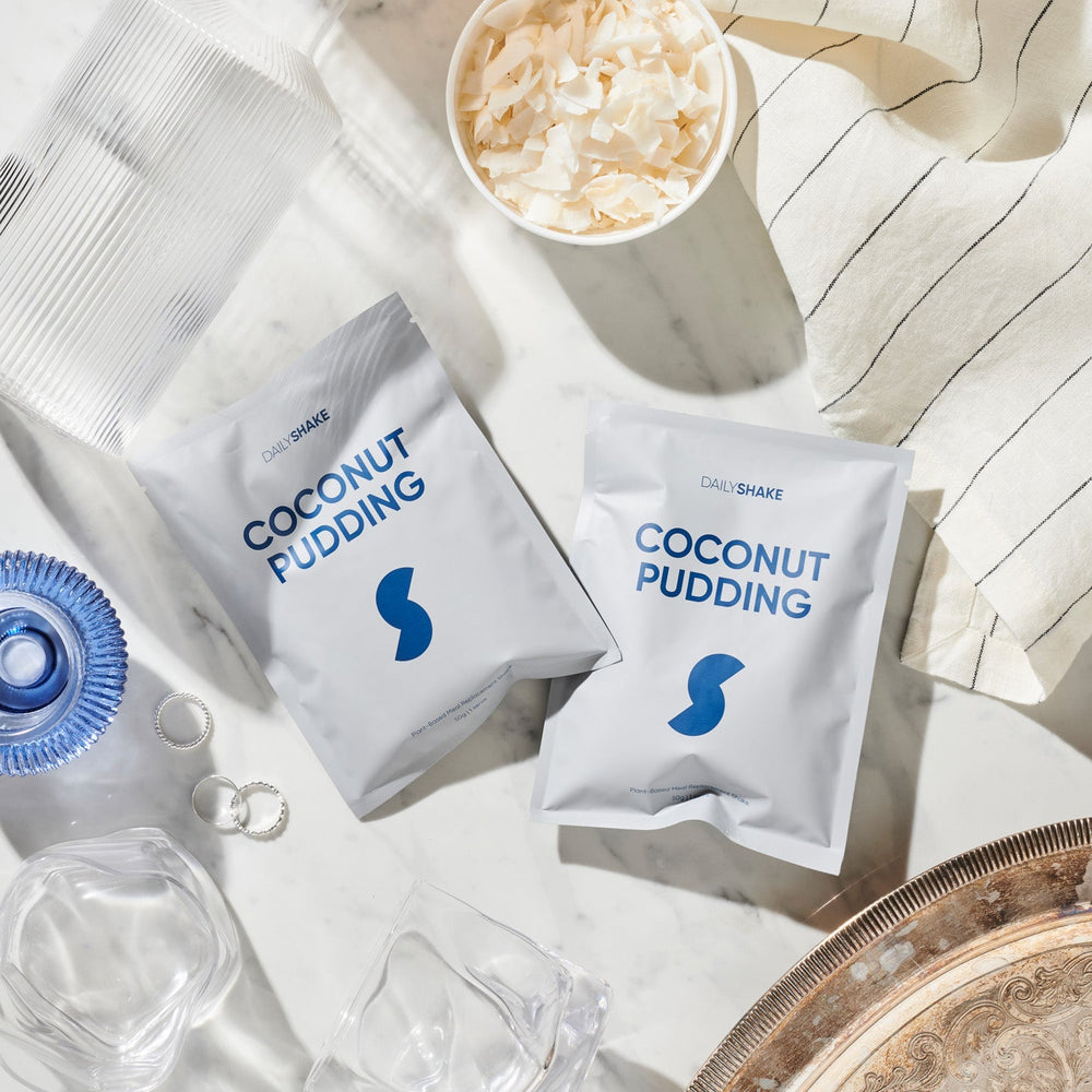 Coconut Pudding meal replacement sachets 2