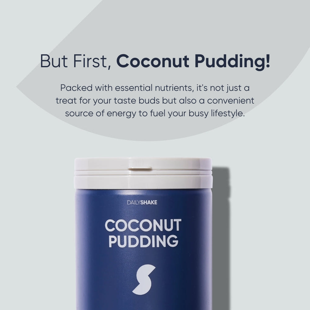 Coconut Pudding meal replacement sachets 5