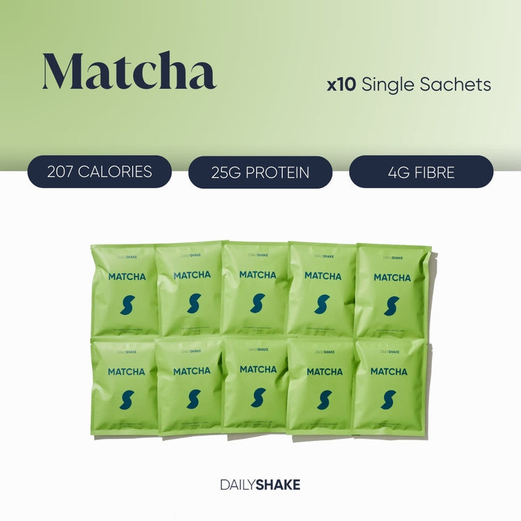 Matcha Meal Replacement Sachets – 10 Pack