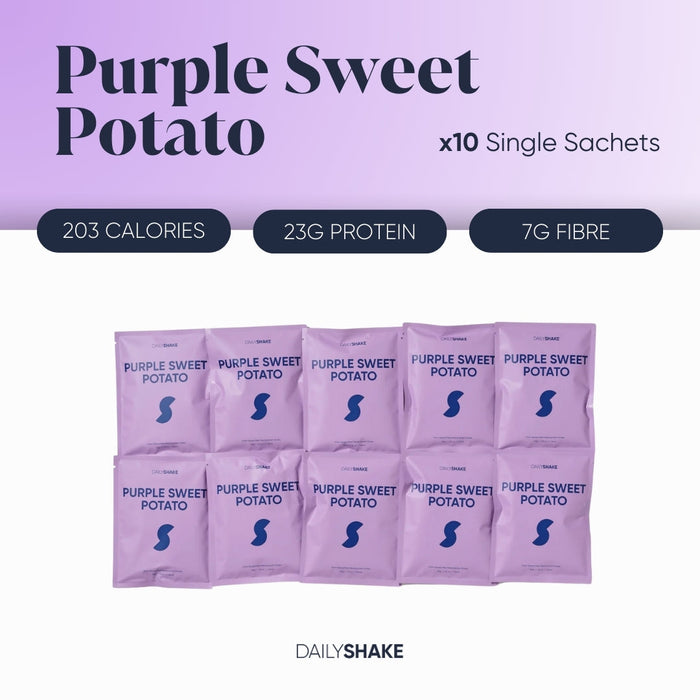 Purple Sweet Potato meal replacement sachets 1