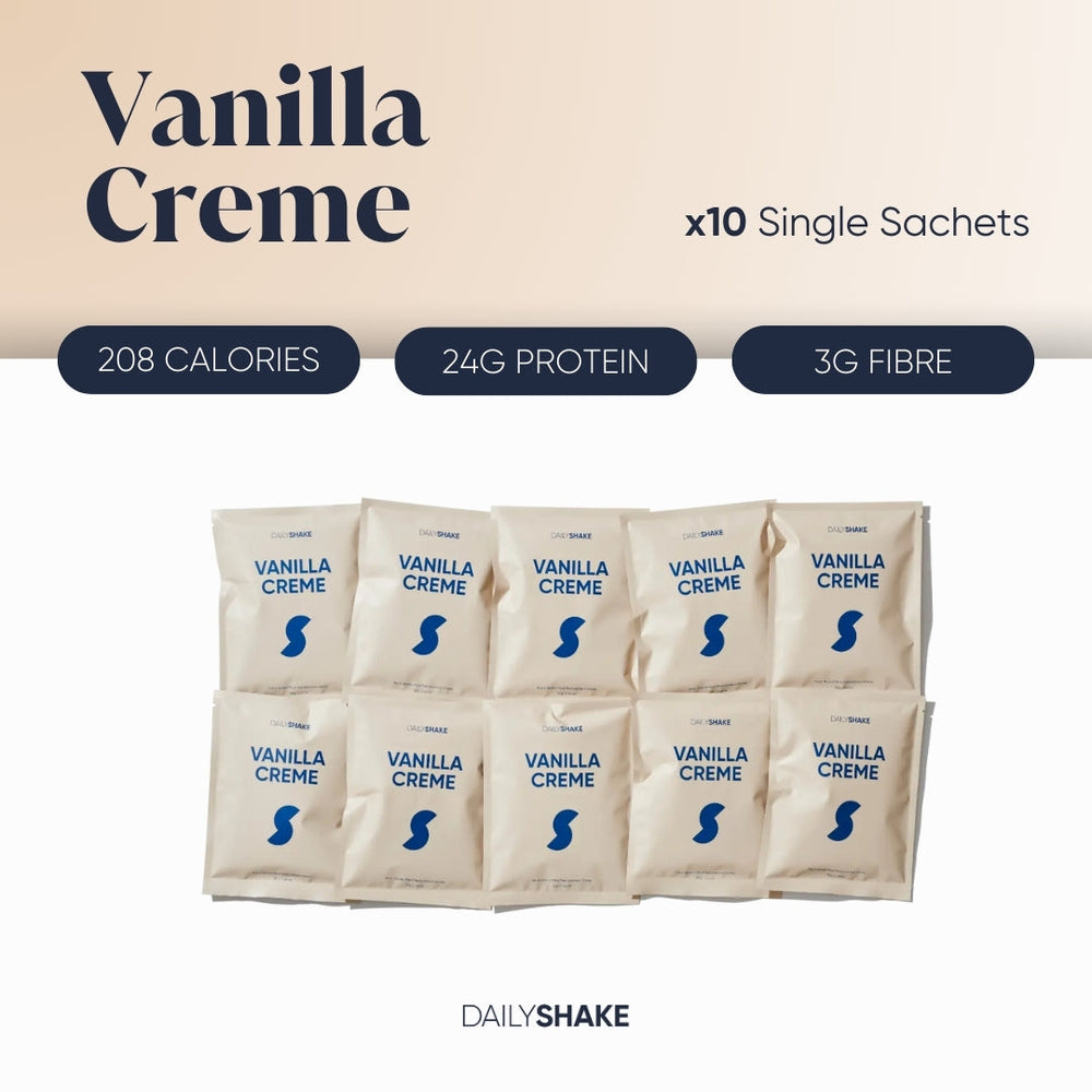 Vanilla Crème meal replacement sachets 1