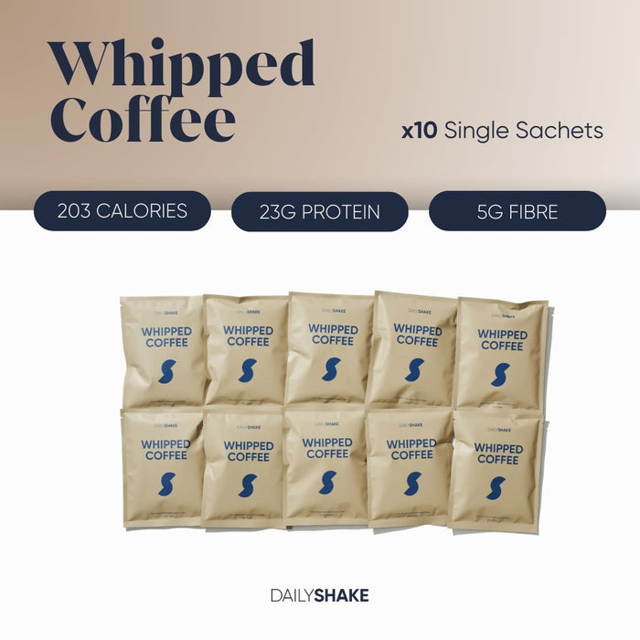 Whipped Coffee Meal Replacement Sachets – 10 Pack