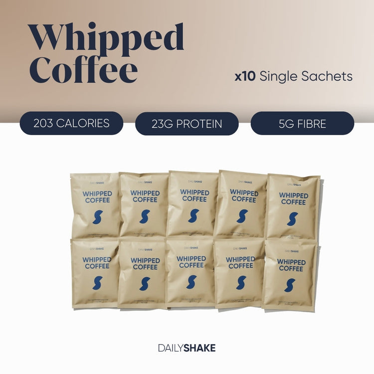 Whipped Coffee Meal Replacement Sachets – 10 Pack